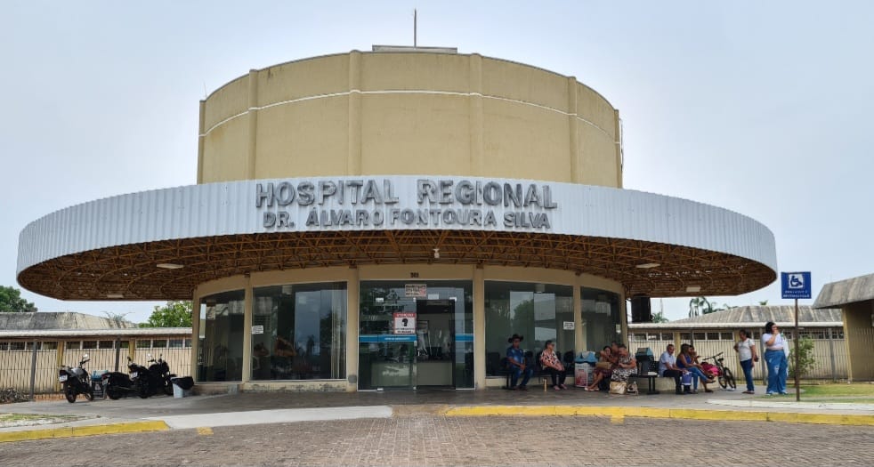 Hospital Regional de Coxim. - Foto: Valdeir Simão/Diário X